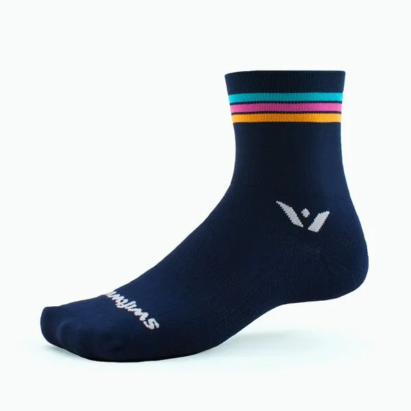 Swiftwick Aspire Four NAVY STRIPE