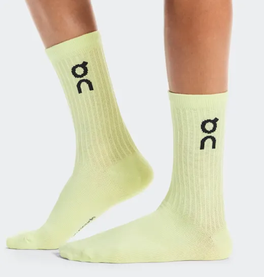 On Logo Sock High 3P Lemonade/Tin