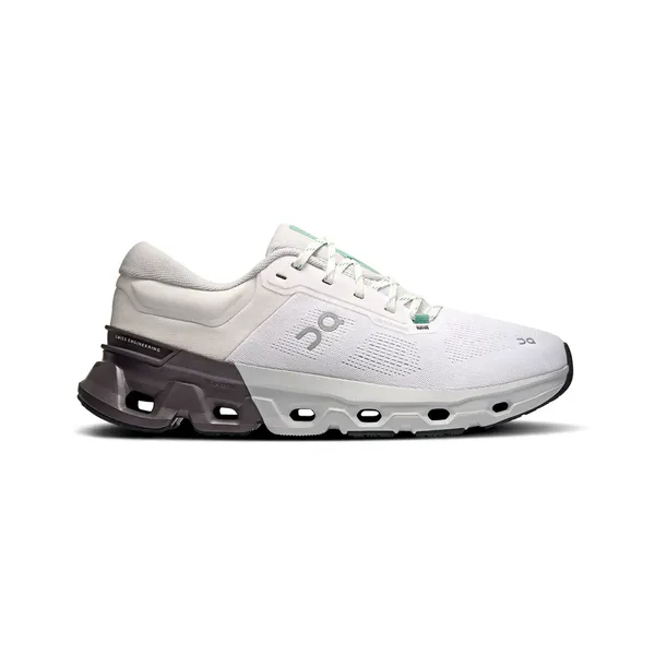 On Men's Cloudflyer 5 White\Pebble