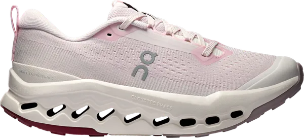 On Women's Cloudsurfer Trail 2 Lily Gardenia